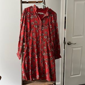 Loft size 12 long sleeved dress